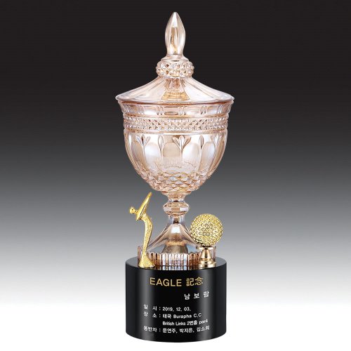 고심끝에 최고의 가성비로 출시된, 오렌지 고광택컵 럭셔리트로피  YPT-05